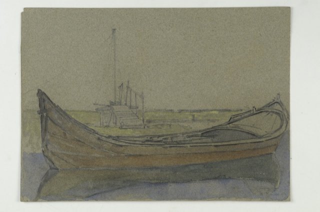 1919 - Navicello di padule
